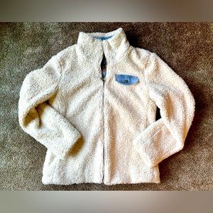 Women’s Pendleton fuzzy full zip jacket